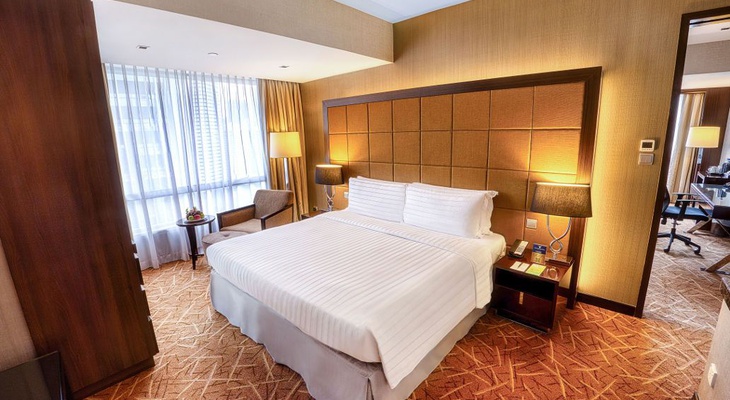 Premier Deluxe Suite Peninsula Excelsior Hotel Singapore 